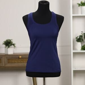 Lululemon Rare Purple Racerback Mesh Tank Top Athletic Workout Athleisure Size S